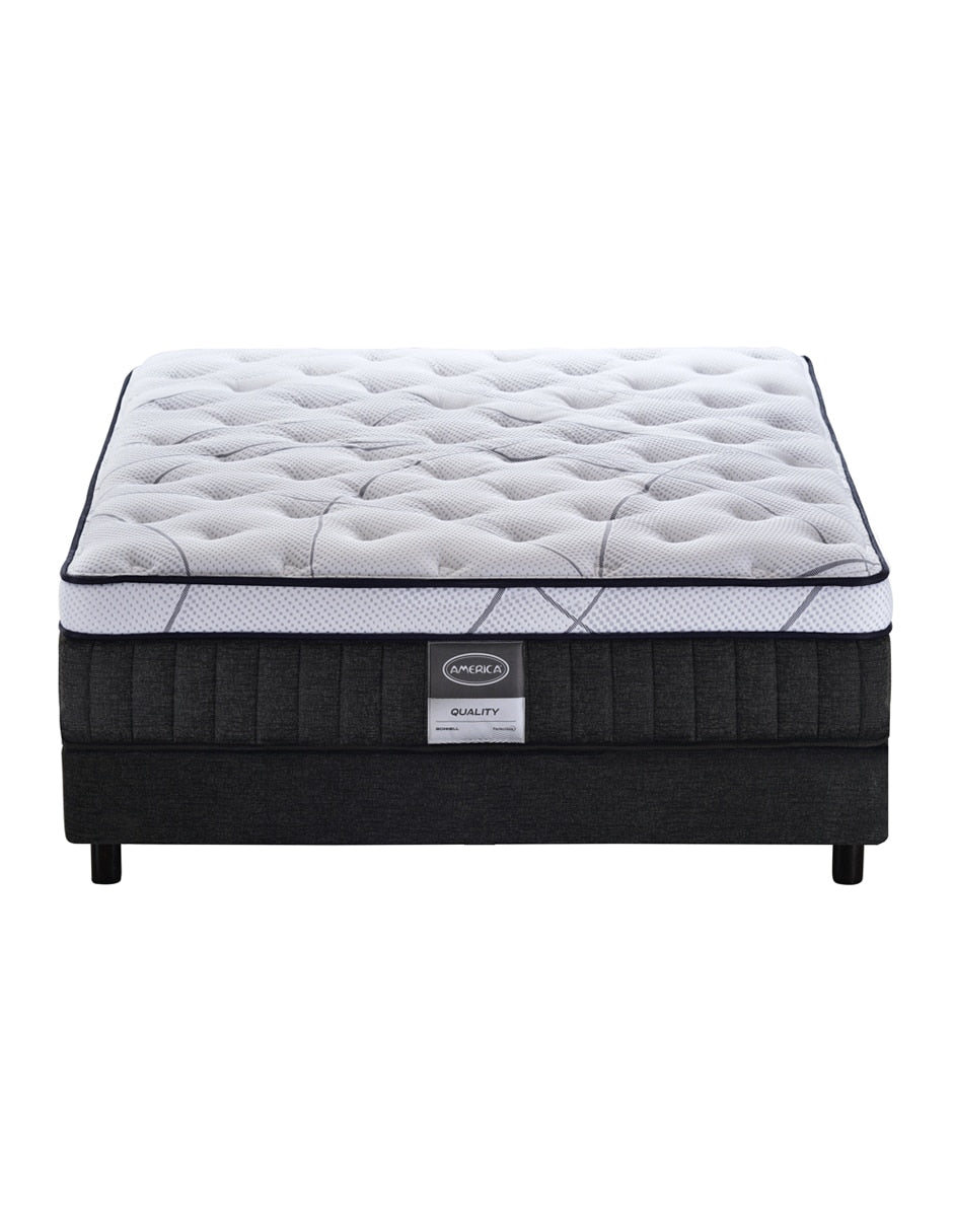 BOX Y COLCHON INDIVIDUAL - AMERICA