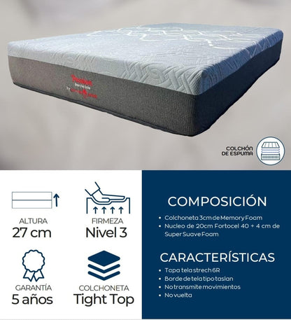 COLCHON SUISS - THERAPEDIC