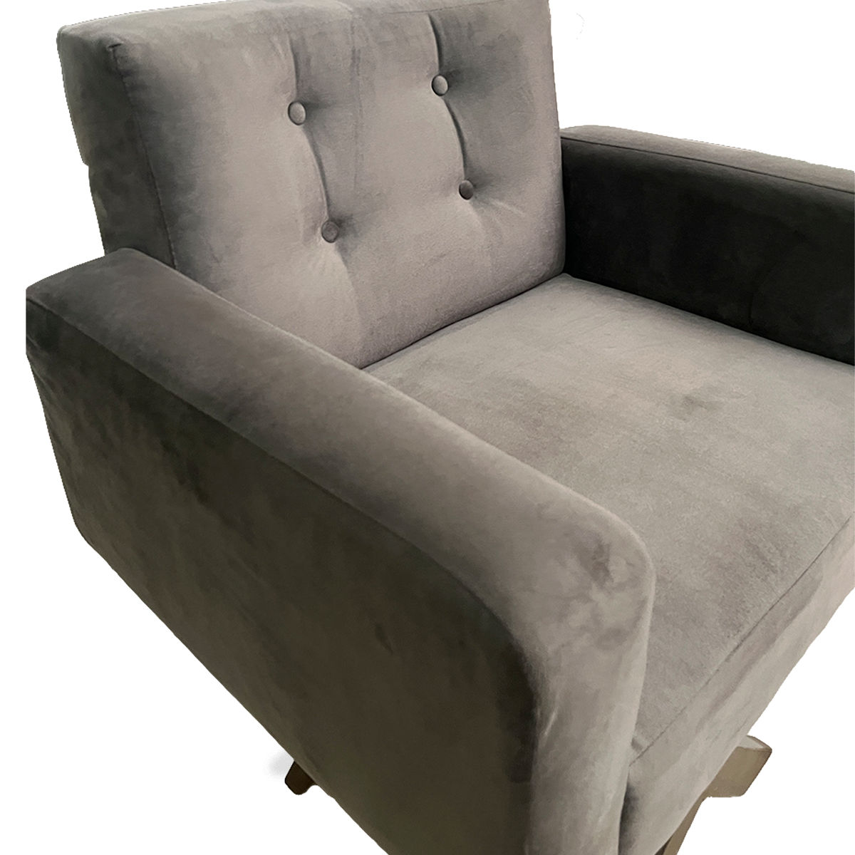 SILLON DECORATIVO ALBA HOLLAND VELVET MOKA